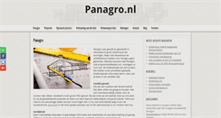 Desktop Screenshot of panagro.nl